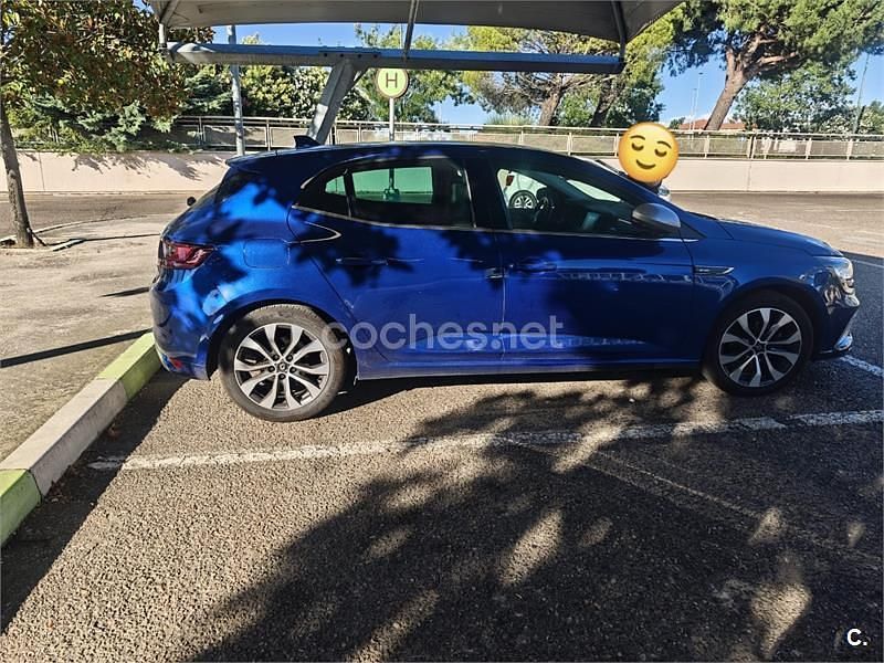 Usado Renault Mégane GT Line GT-Line 130 CV (95 kW) 2018 Azul Berlina
