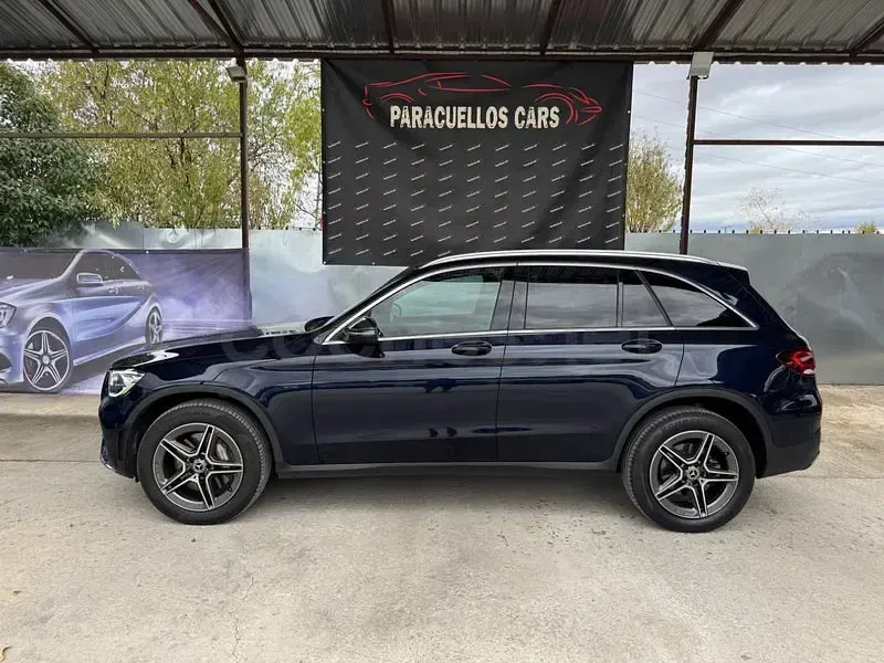 Usado Mercedes GLC300e 320 CV (235 kW) 2021 Azul SUV