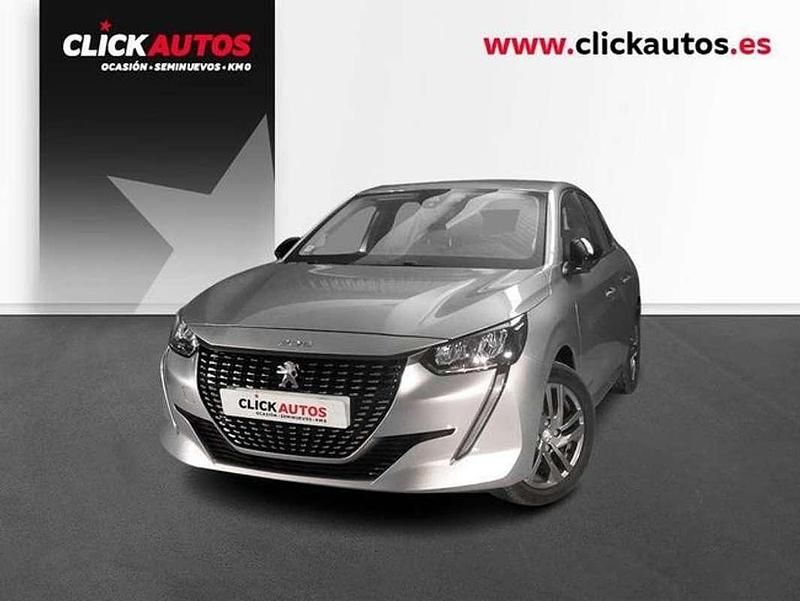 Usado Peugeot 208 Access 82 CV (60 kW) 2022 Gris Utilitario