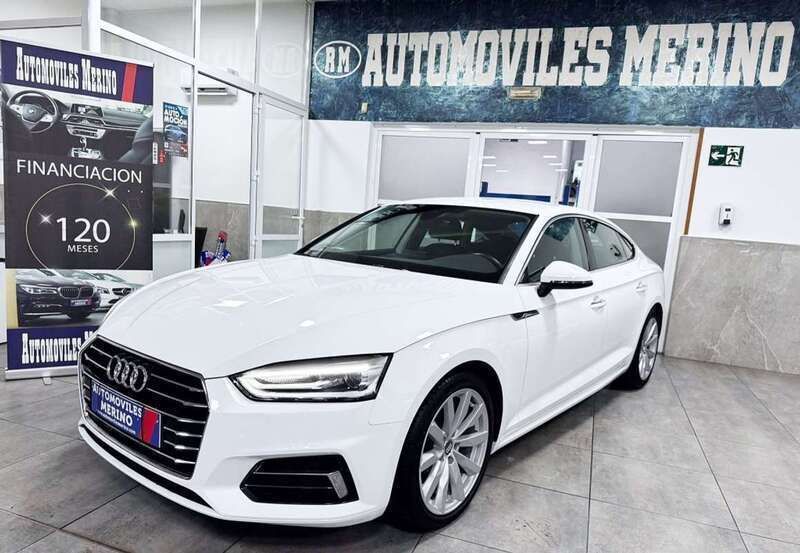 Blanco Usado 2019 Audi A5 Sportback Design Berlina | 32.000 € (Un poco caro) - Imagen 1/4