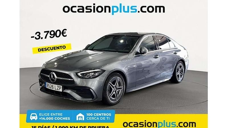 Gris Usado 2022 Mercedes C200 Berlina | 37.910 € (Buen precio) - Imagen 1/4