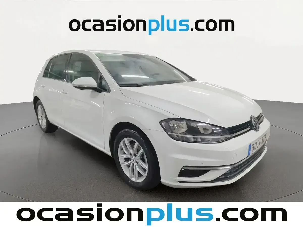 Usado VW Golf VII Advance 125 CV (91 kW) 2017 Blanco Berlina