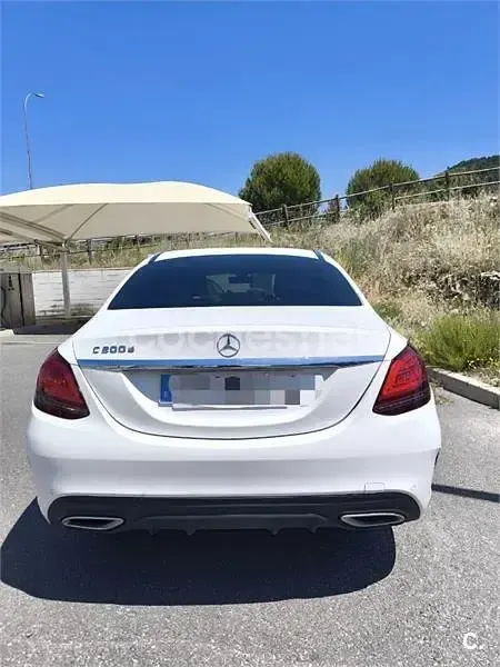 Usado Mercedes C200 160 CV (117 kW) 2021 Blanco Berlina
