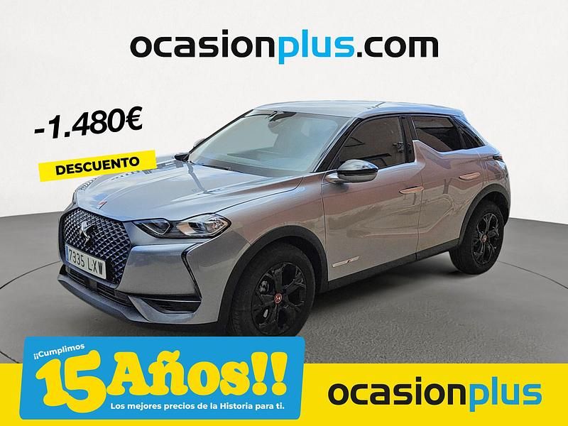 Gris Usado 2022 DS Automobiles DS3 Crossback Performance SUV | 16.290 € (Precio justo) - Imagen 1/4