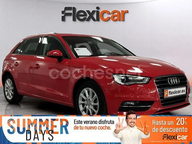 Rojo Usado 2016 Audi A3 Sportback Berlina | 15.490 € (Precio justo) - Imagen 1/4