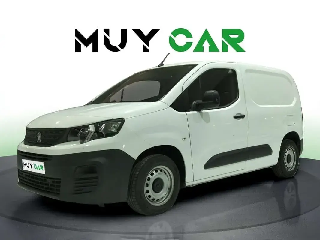 Usado Peugeot Partner S 102 CV (75 kW) 2021 Blanco Monovolumen