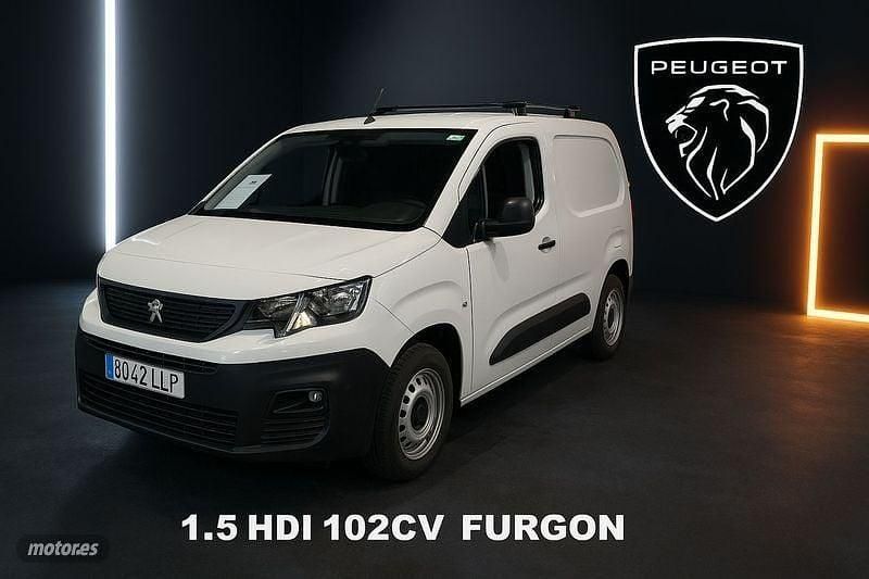 Blanco Usado 2021 Peugeot Partner Van | 9495 € (Precio justo) - Imagen 1/4