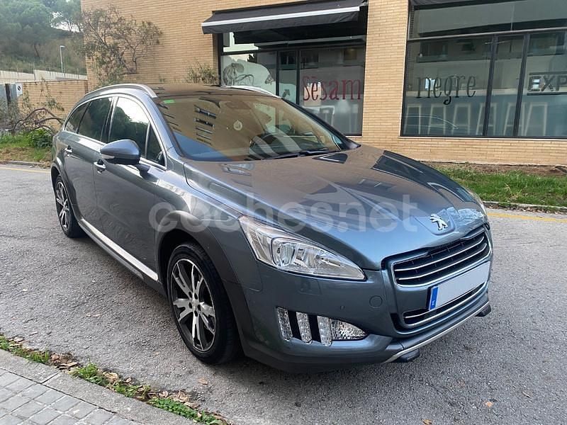 Usado Peugeot 508 RXH 200 CV (147 kW) 2012 Gris / plata Familiar