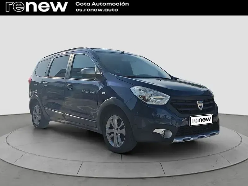 Usado Dacia Lodgy Stepway 110 CV (80 kW) 2017 Azul Monovolumen