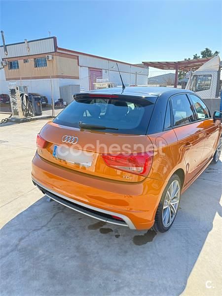 Usado Audi A1 Sportback 116 CV (85 kW) 2015 Naranja Utilitario