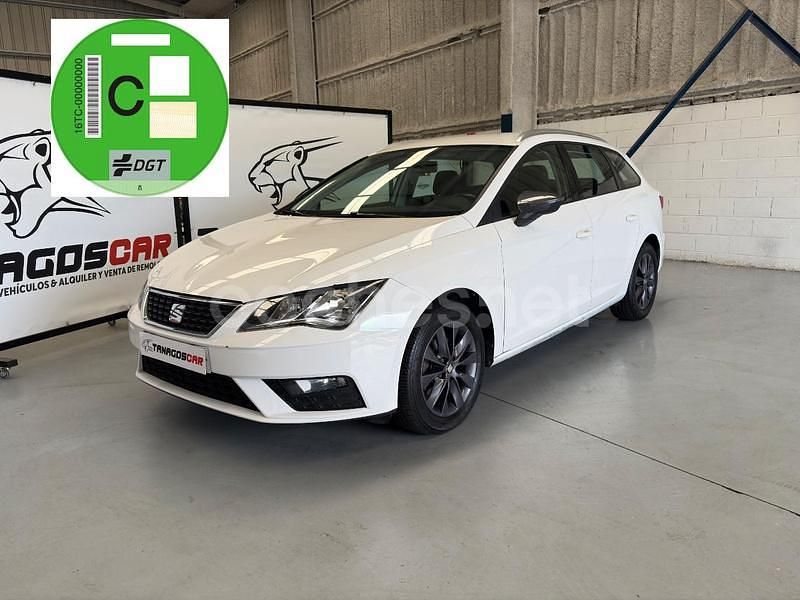 Azul Usado 2017 Seat Leon Style Familiar | 12.500 € (Precio justo) - Imagen 1/4