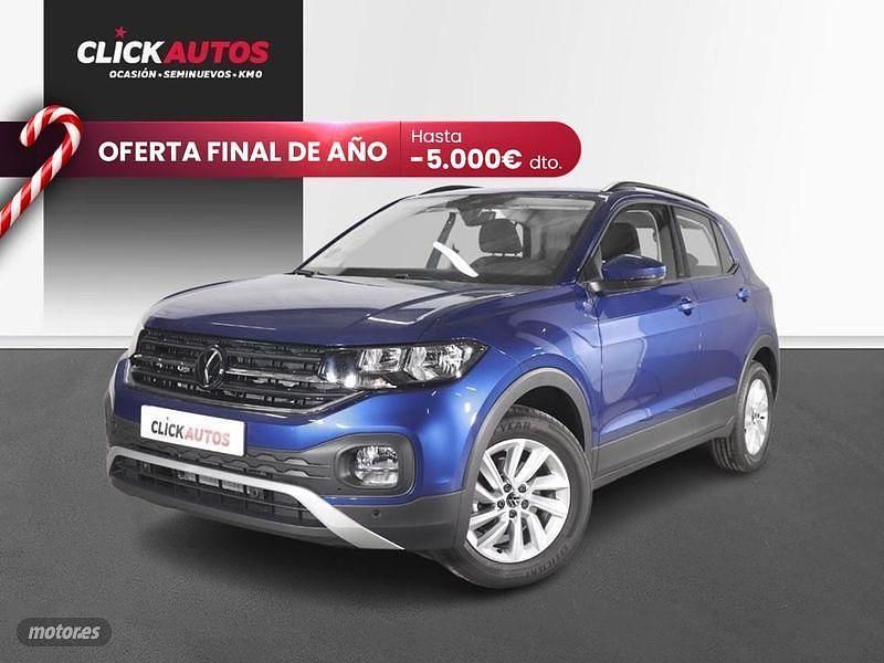 Azul Usado 2023 VW T-Cross Advance SUV | 19.750 € (Precio justo) - Imagen 1/4