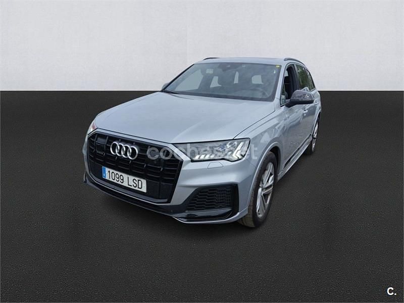 Gris / plata Usado 2021 Audi Q7 S-Line SUV | 53.900 € (Super precio) - Imagen 1/4