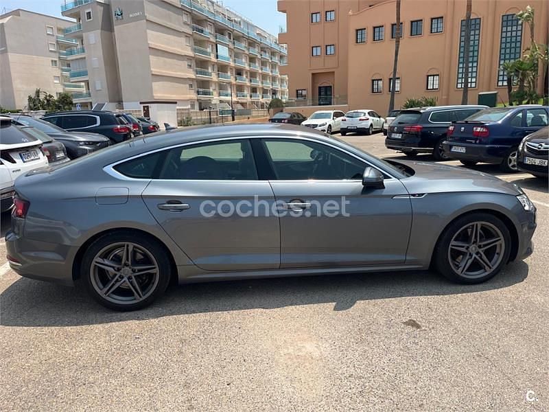 Occasion Audi A5 Sportback Sport 150 PK (110 kW) 2018 Grijs Hatchback