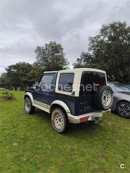Usado Suzuki Samurai 64 CV (47 kW) 2002 Azul SUV