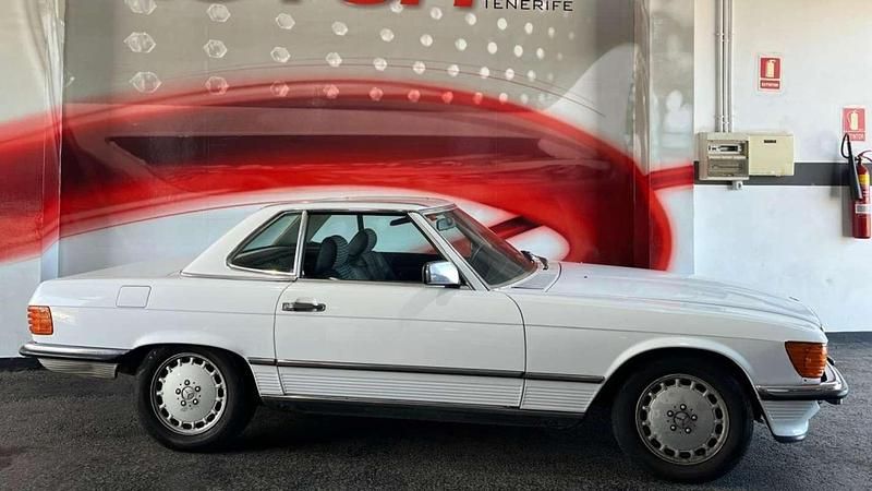 Usado Mercedes SL420 218 CV (160 kW) 1986 Blanco Coupe