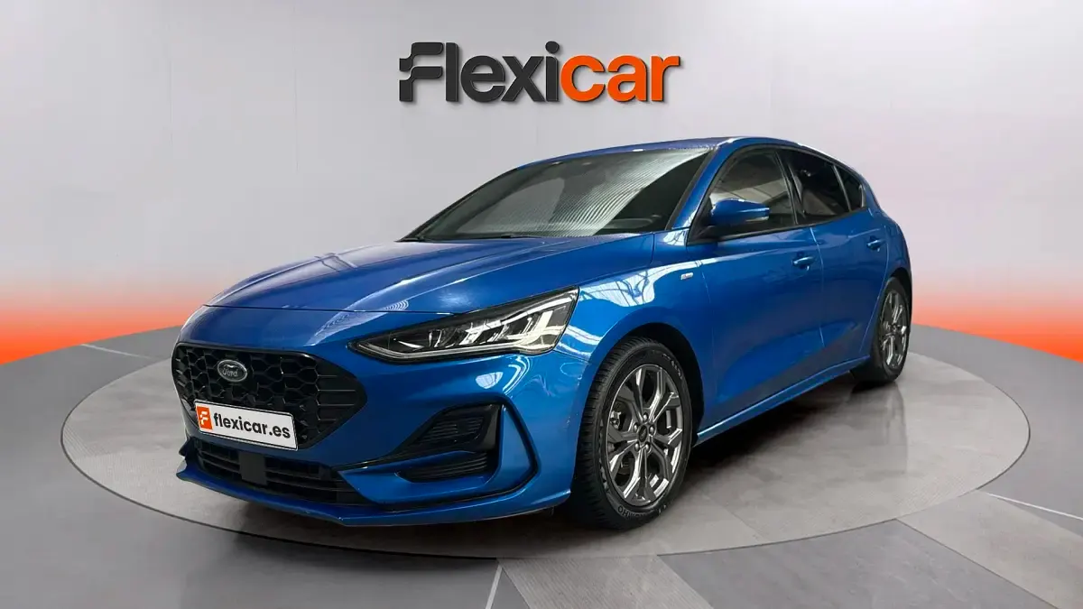 Usado Ford Focus ST-Line 125 CV (91 kW) 2023 Azul Berlina