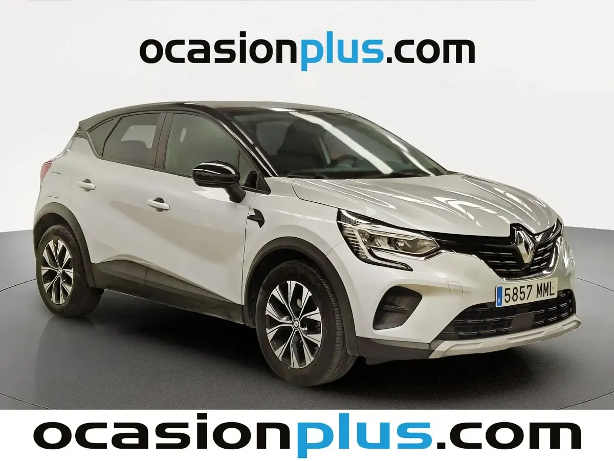 Usado Renault Captur Equilibre 91 CV (66 kW) 2023 Gris SUV