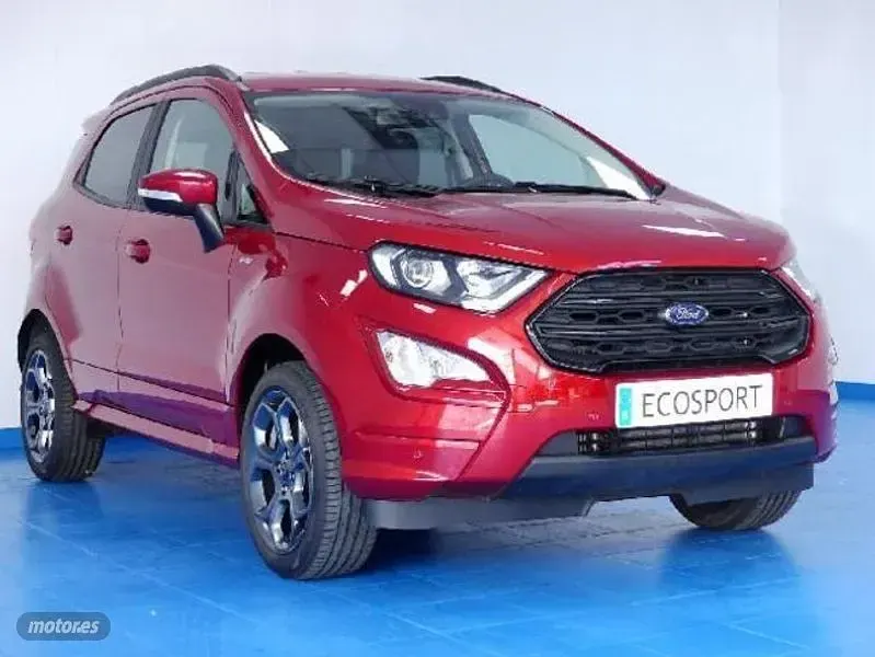 Usado Ford Ecosport ST-Line 125 CV (91 kW) 2021 Rojo SUV