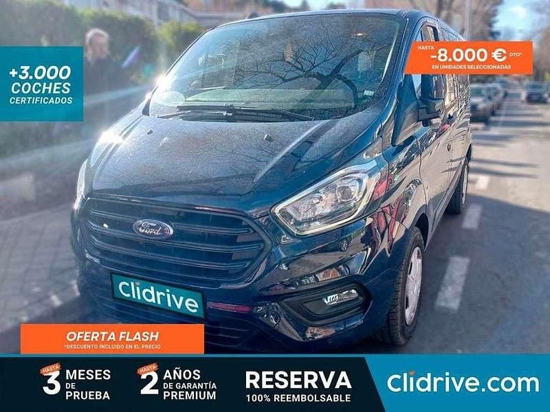 Azul Usado 2020 Ford Transit Custom Nugget Familiar | 13.990 € (Super precio) - Imagen 1/3