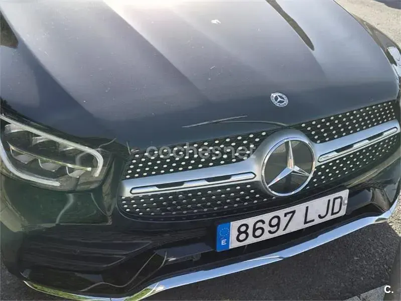 Usado Mercedes GLC220 194 CV (142 kW) 2020 Negro Coupe
