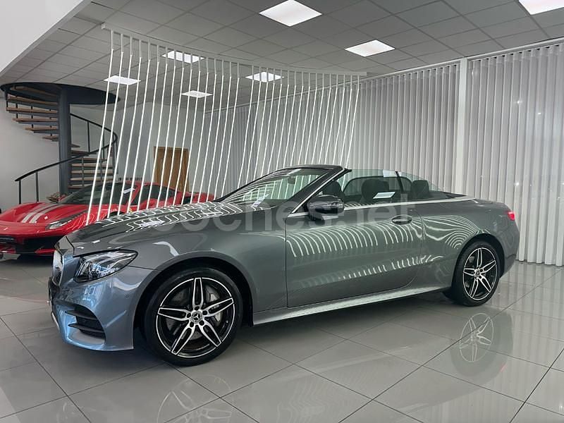 Usado Mercedes E400 330 CV (242 kW) 2021 Gris / plata Descapotable
