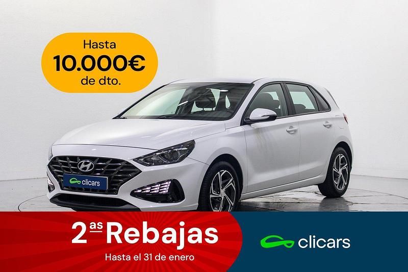 Blanco Usado 2021 Hyundai i30 Berlina | 16.990 € (Precio justo) - Imagen 1/4