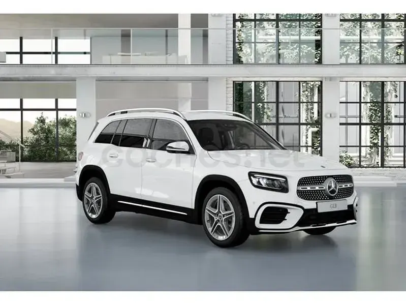 Usado Mercedes GLB200 150 CV (110 kW) 2024 Blanco polar SUV