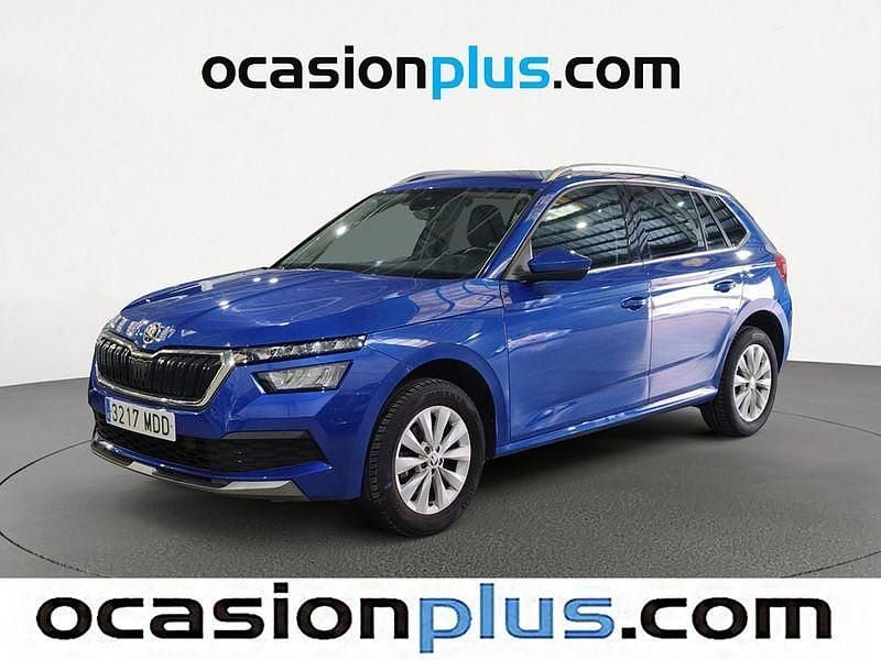 Usado Skoda Kamiq Ambition 110 CV (80 kW) 2022 Azul SUV