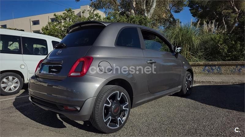 Usado Fiat 500S S 69 CV (50 kW) 2020 Gris / plata Berlina