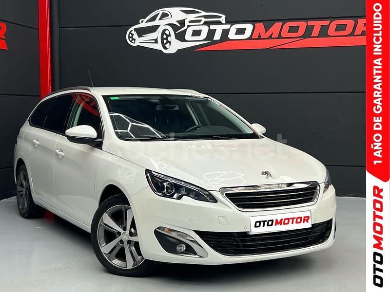 Blanco Usado 2017 Peugeot 308 SW Active Familiar | 8990 € - Imagen 1/4