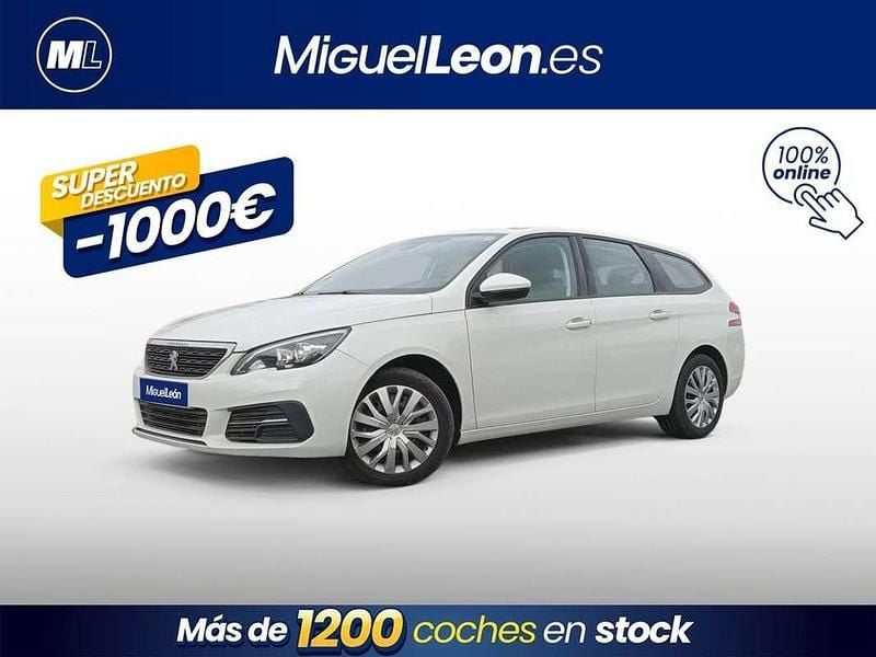 Blanco Usado 2018 Peugeot 308 Business-Line Familiar | 9985 € (Buen precio) - Imagen 1/3