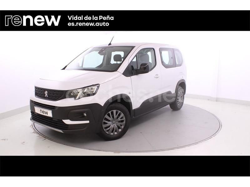 Usado Peugeot Rifter Active 100 CV (73 kW) 2022 Blanco Monovolumen