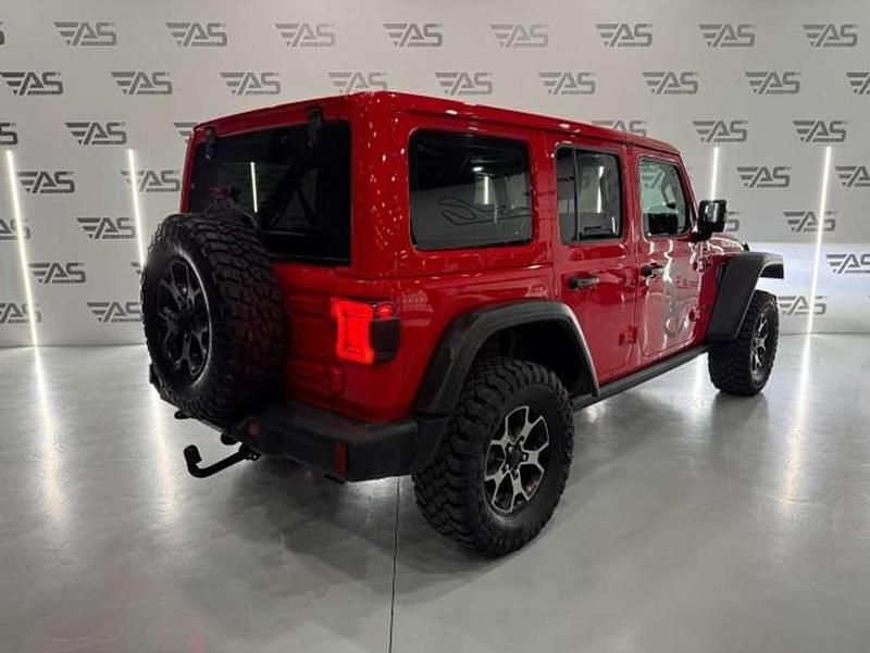 Usado Jeep Wrangler Unlimited Rubicon 268 CV (197 kW) 2019 Rojo SUV