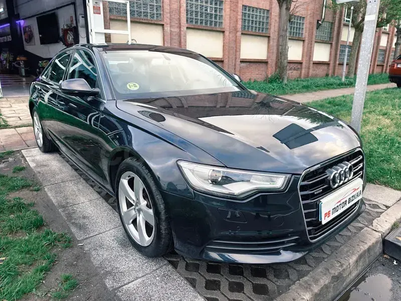 Usado Audi A6 204 CV (150 kW) 2012 Negro Berlina