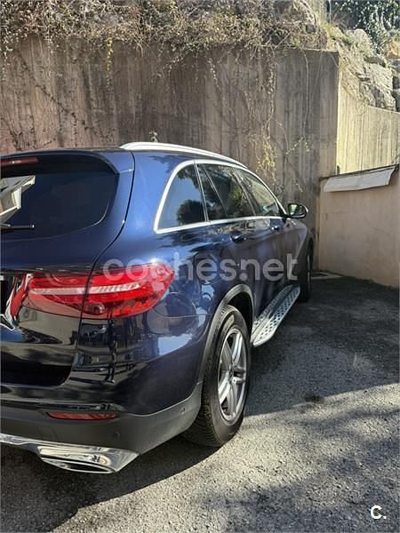 Usado Mercedes GLC250 204 CV (150 kW) 2019 Azul SUV