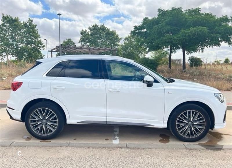 Usado Audi Q3 S-Line 190 CV (139 kW) 2019 Blanco SUV