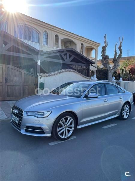 Usado Audi A6 Advanced 150 CV (110 kW) 2017 Gris / plata Berlina