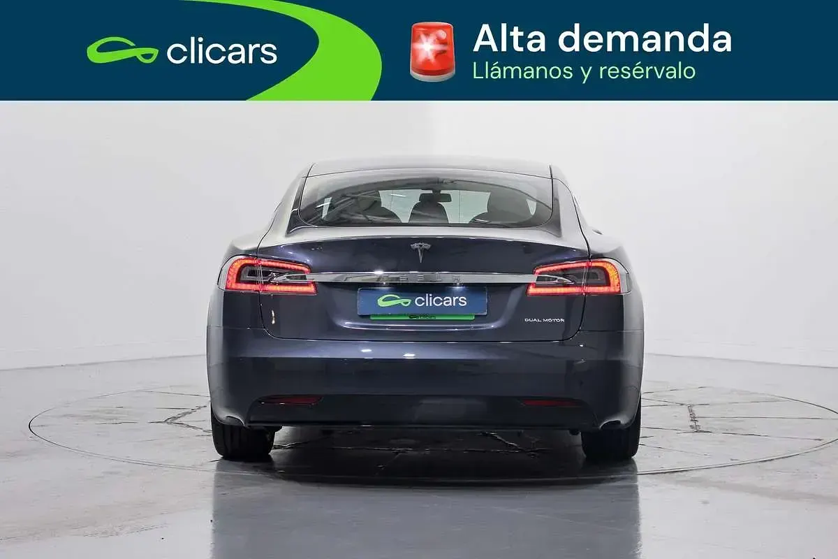 Usado Tesla Model S Long Range AWD 386 kW (525 CV) 2020 Gris Utilitario