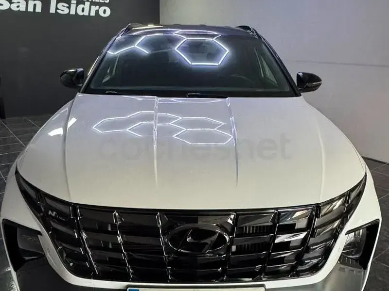 Usado Hyundai Tucson Style 180 CV (132 kW) 2021 Blanco SUV