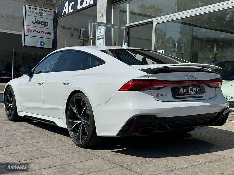 Usado Audi A7 599 CV (440 kW) 2020 Blanco Berlina