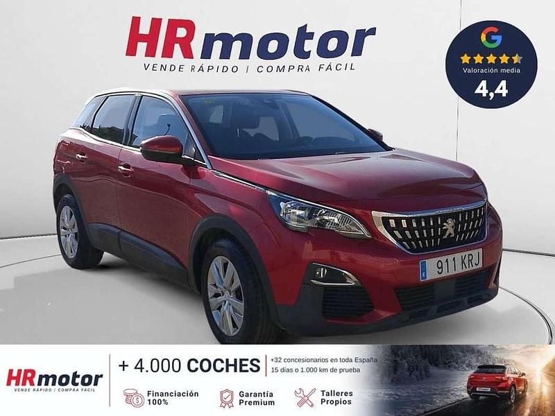 Usado Peugeot 3008 Active 132 CV (97 kW) 2018 Rojo SUV