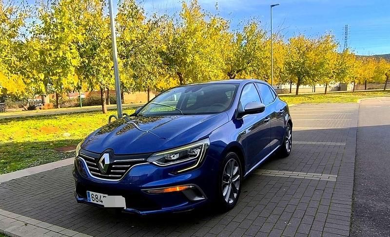 Usado Renault Mégane GT Line GT-Line 132 CV (97 kW) 2017 Azul Utilitario