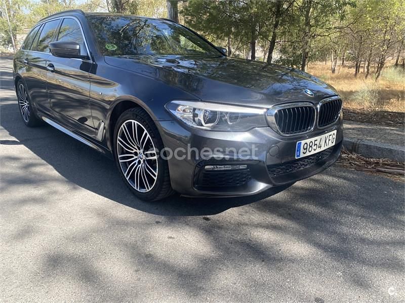 Negro Usado 2017 BMW 520 Familiar | 18.500 € - Imagen 1/4