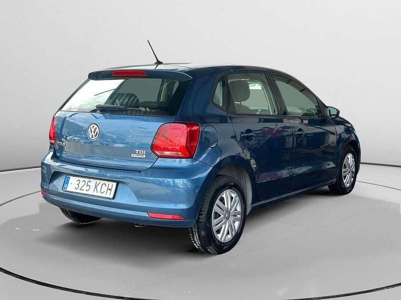 Usado VW Polo Edition 75 CV (55 kW) 2017 Azul Utilitario