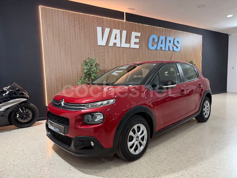 Granate Usado 2019 Citroën C3 Feel Utilitario | 9800 € (Precio justo) - Imagen 1/4