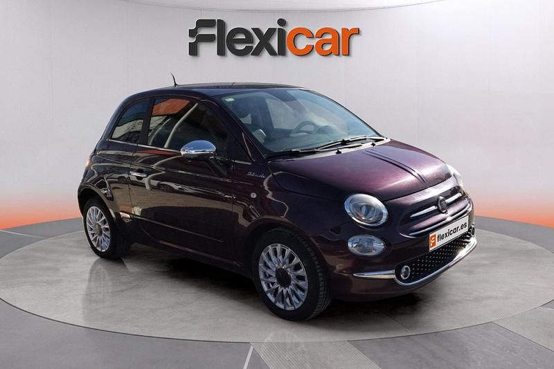 Burdeos Usado 2021 Fiat 500 Dolcevita Berlina | 8490 € (Precio justo) - Imagen 1/4