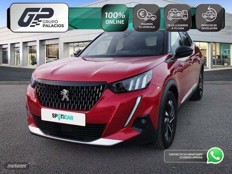 Rojo Usado 2020 Peugeot 2008 GT-line SUV | 19.295 € (Precio justo) - Imagen 1/4