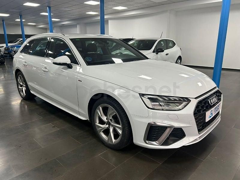 Usado Audi A4 S-Line 163 CV (119 kW) 2022 Blanco Familiar