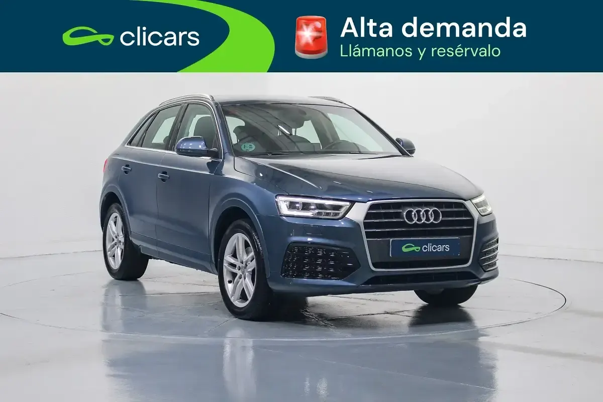 Usado Audi Q3 Sport 150 CV (110 kW) 2018 Gris / plata SUV